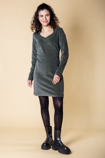 Kleid aus Samt | Modell Kahina
