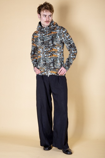 Jacke aus Strick-Jacquard | Modell Nilo